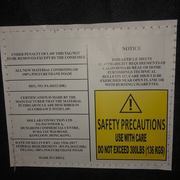 Foot rest/ storage compartment, with Paris design - Picture 6 of 6